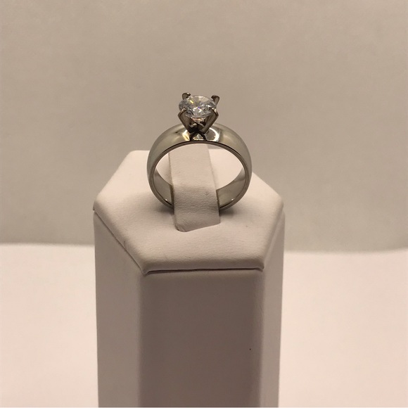 Sophia Silver Bridal Wedding Band - Picture 4 of 8